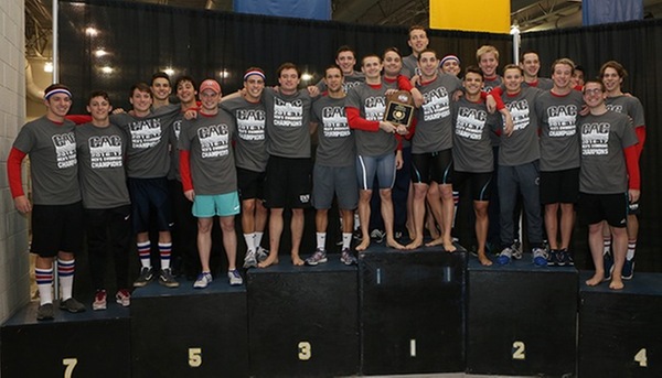 UMW Men's Swim Team Captures 2017 CAC Championship; 17th Straight Title and 23rd Overall