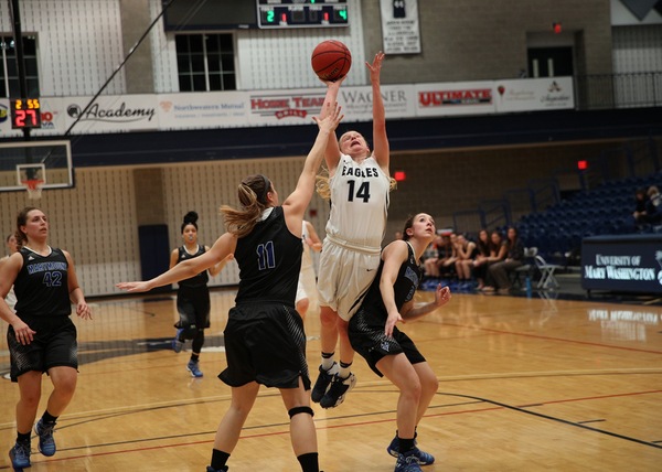 Green's Overtime Outburst Leads #19 UMW Women's Basketball Past #25 Marymount, 56-54, in CAC Semifinals