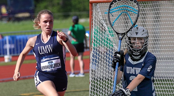 Erin Andrewlevich, Hanna Ashby Named UMW Female Athletes of the Year