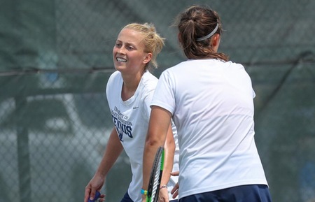 Barrow, Brogan Fall in NCAA Doubles Tournament First Round on Thursday Night
