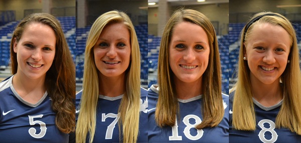 UMW Nets Four on All-CAC Volleyball Team