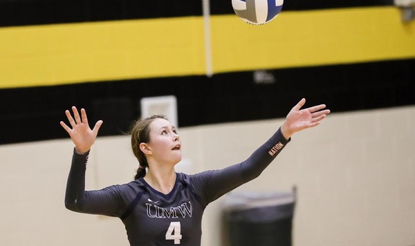 #22 UMW Volleyball Sweeps Widener, Haverford at Stockton Invitational on Saturday