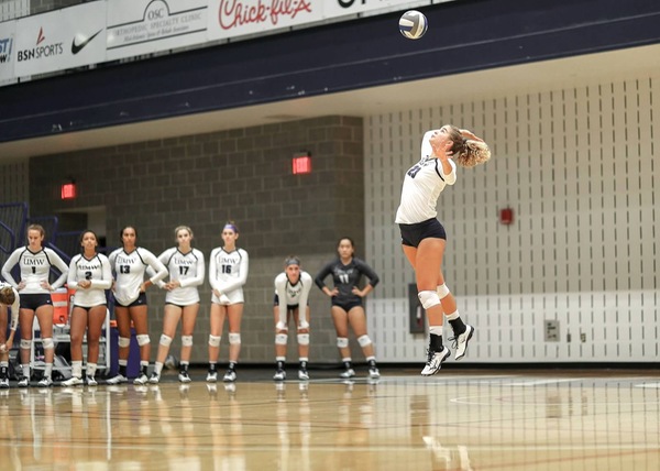 UMW Volleyball Falls to Mount Union, Carnegie Mellon on Saturday