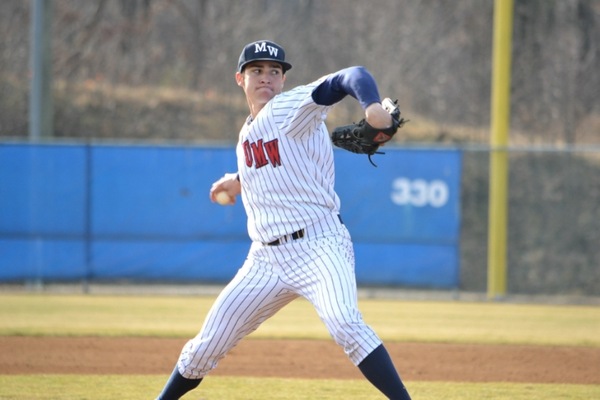 UMW Baseball Drops Game to Randolph-Macon, 2-0; Second Game Finishes in 14 inning Tie