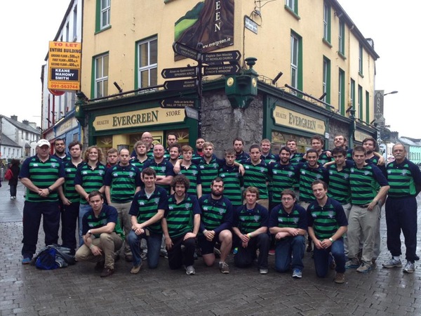 UMW Rugby Sees Sights of Galway, Ireland