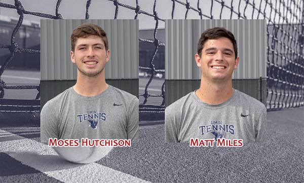 Hutchison, Miles Named to NCAA Division III Doubles Championship