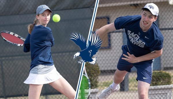 Moses Hutchison, Rachel Summers Named CAC Tennis Players of the Week
