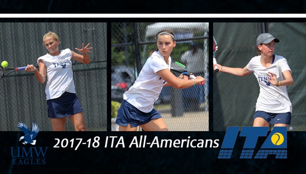 UMW's Summers, Barrow, and Brogan Named ITA Tennis All-Americans